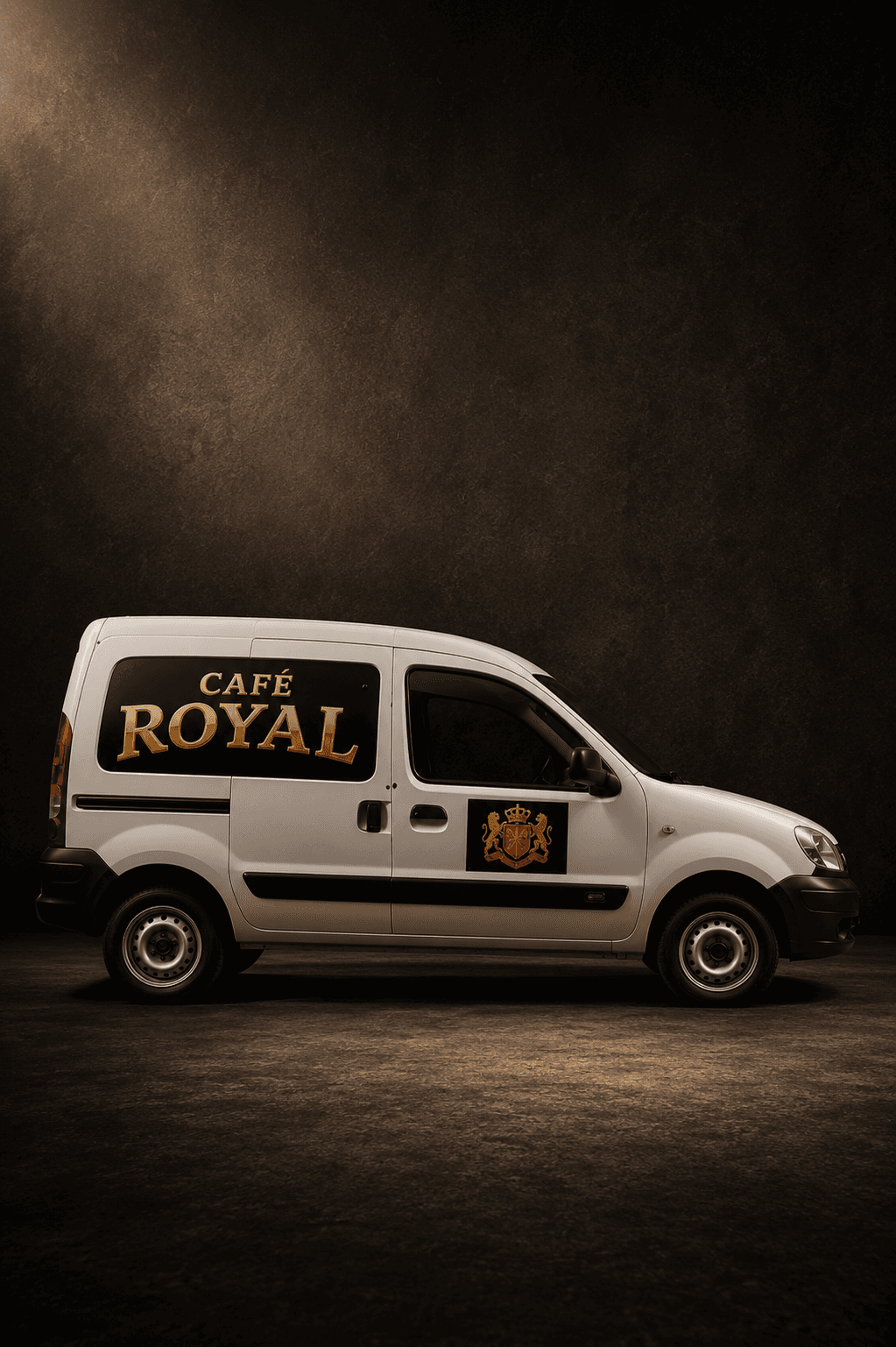 Café Royal delivery vehicles