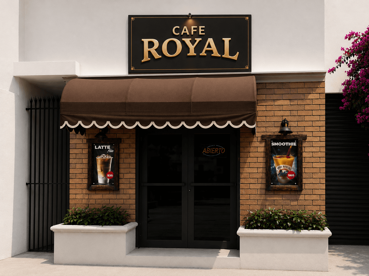 Café Royal warehouse store in Monterrey
